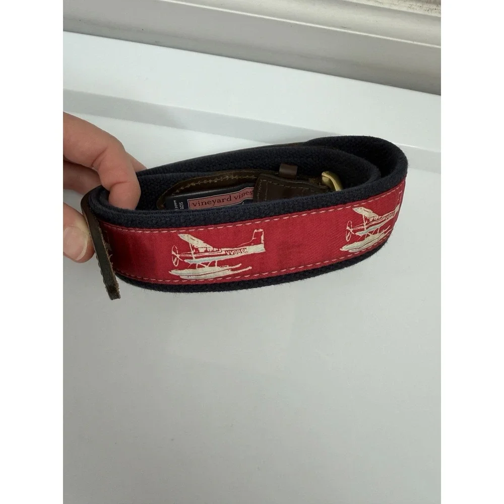 Men's Vineyard Vines Seaplane Belt Size 34